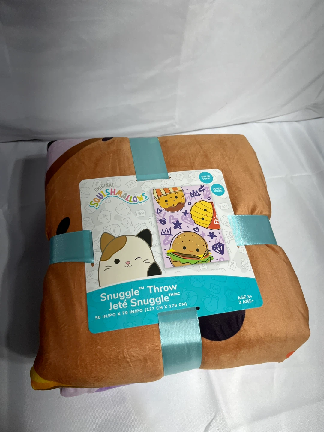 Squishmallows Snuggle Throw Jeté Snuggle - New - photo 3