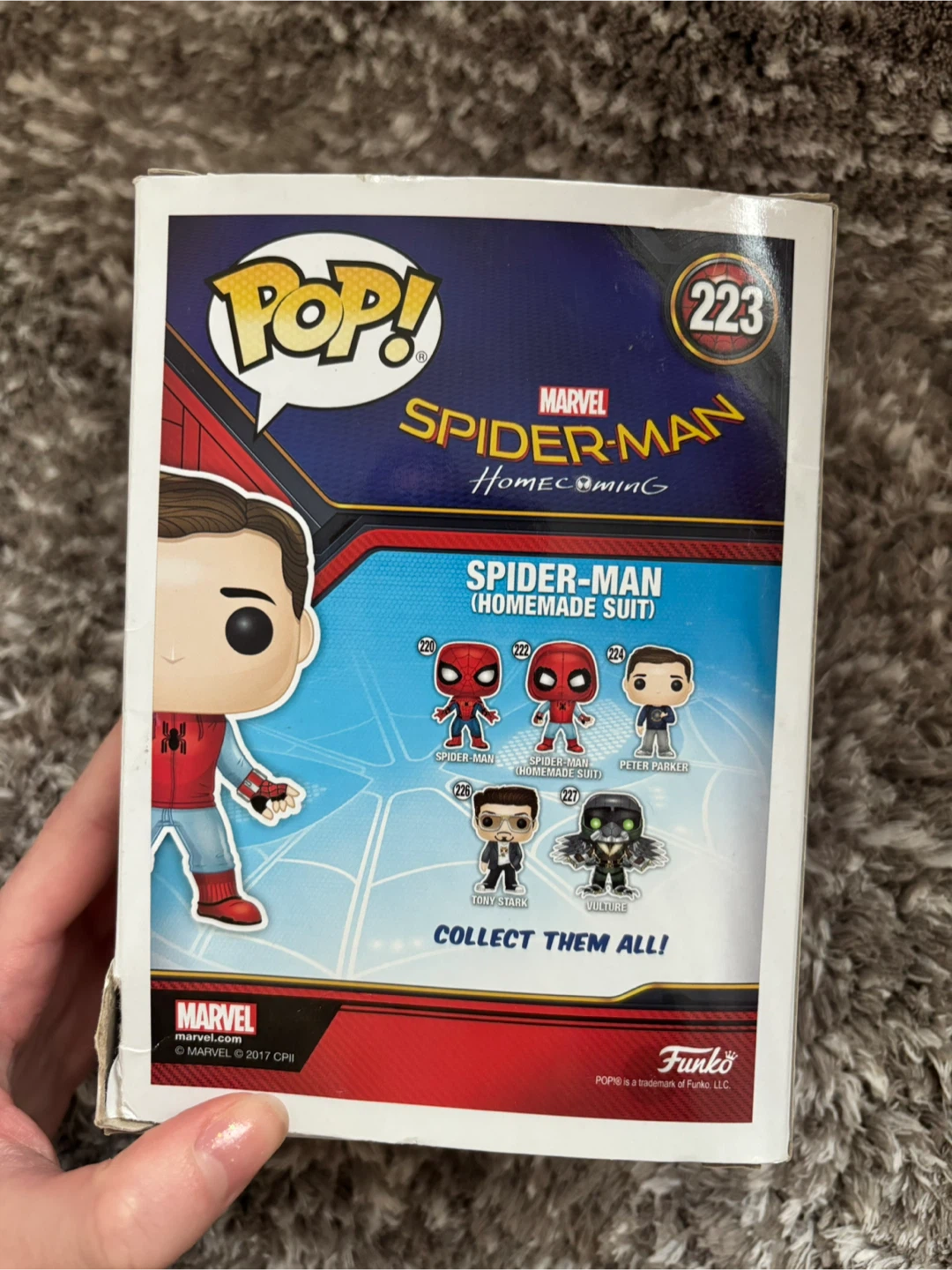 Spider-Man Homemade Suit Funko Pop #223 - photo 3