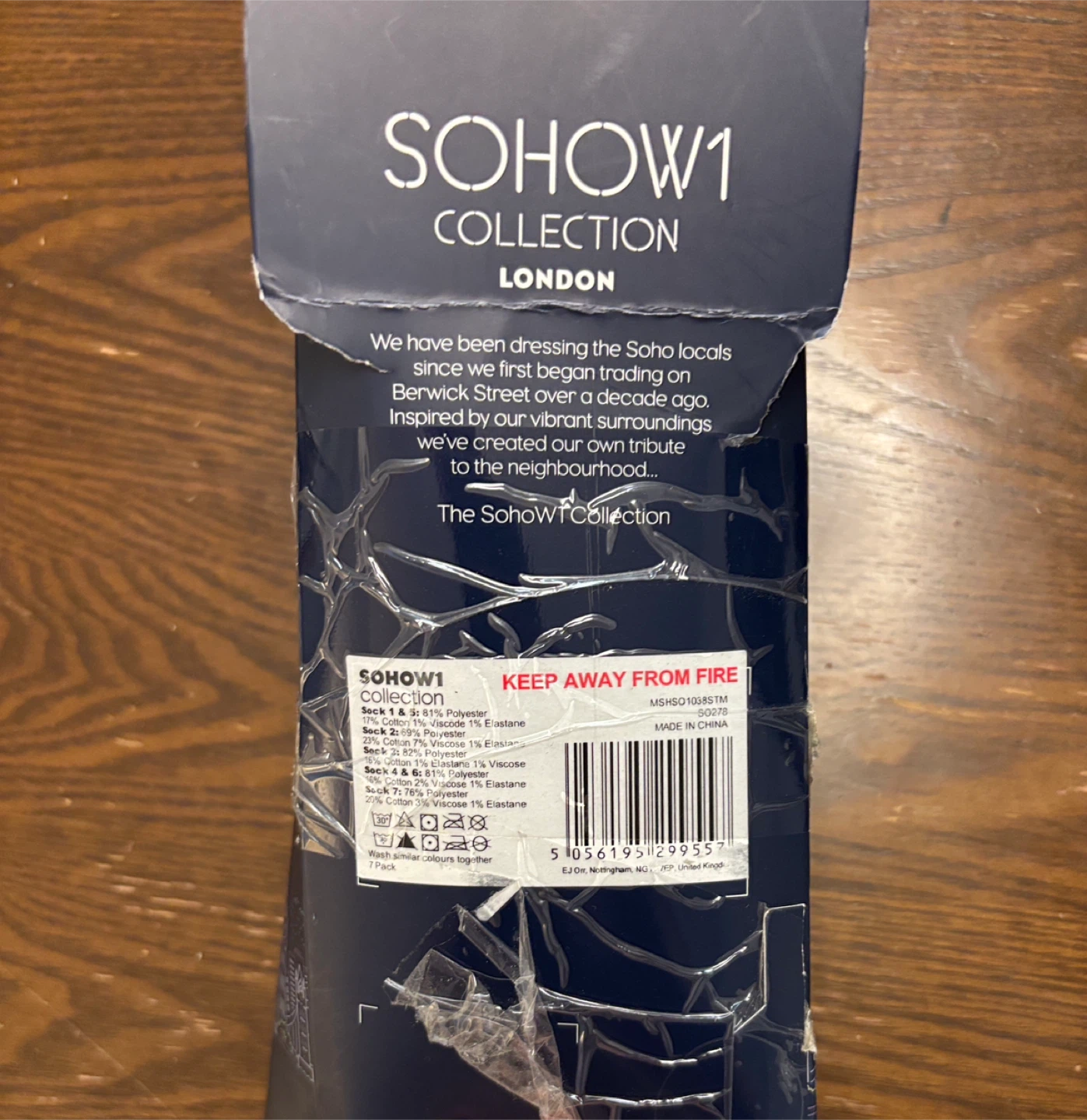 SOHOW1 Collection London Socks (7 Pack) - photo 2