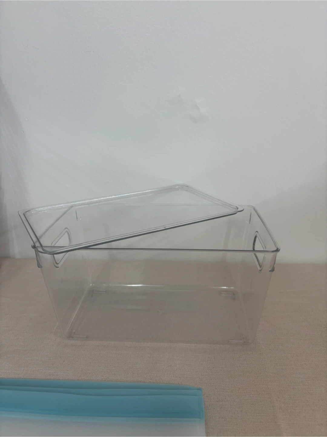 Clear Organizer Bins with Lids - photo 2