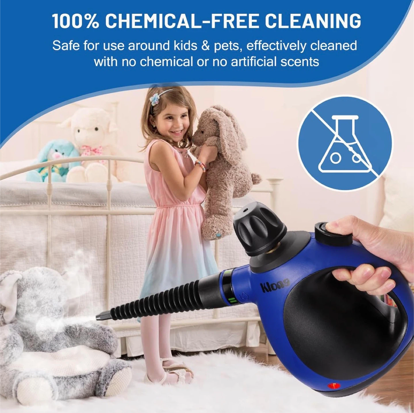 Klona Handheld Steam Cleaner - photo 5