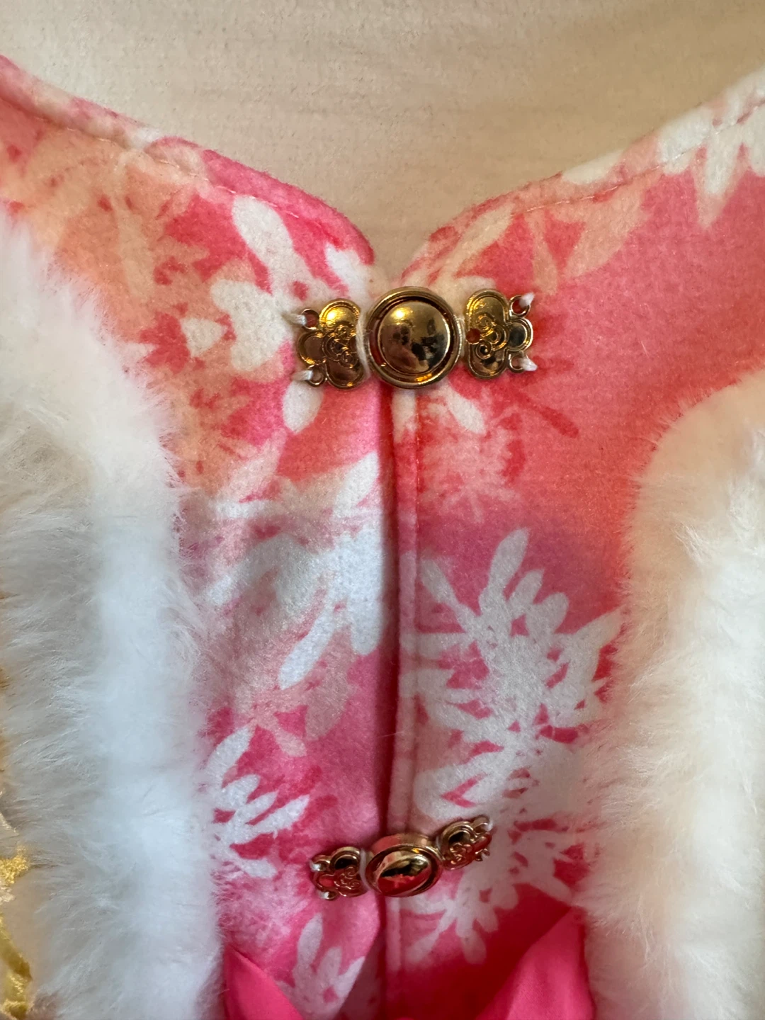 Cute Pink Chinese New Year Kids' Outfit - Toddler size 6-7T - photo 3