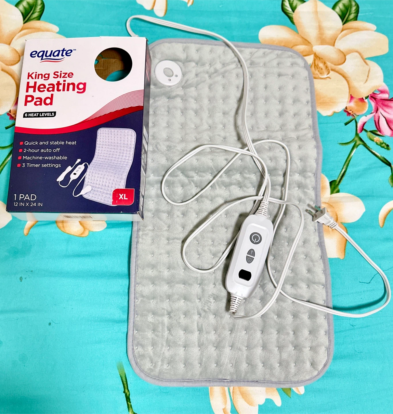Equate King Size Heating Pad - used like new