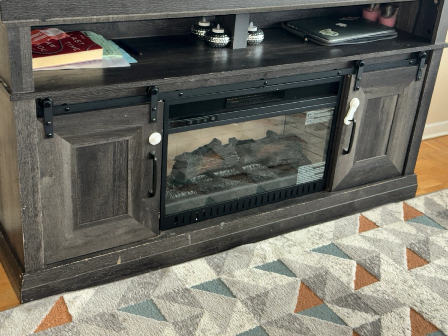 Fireplace TV Stand
