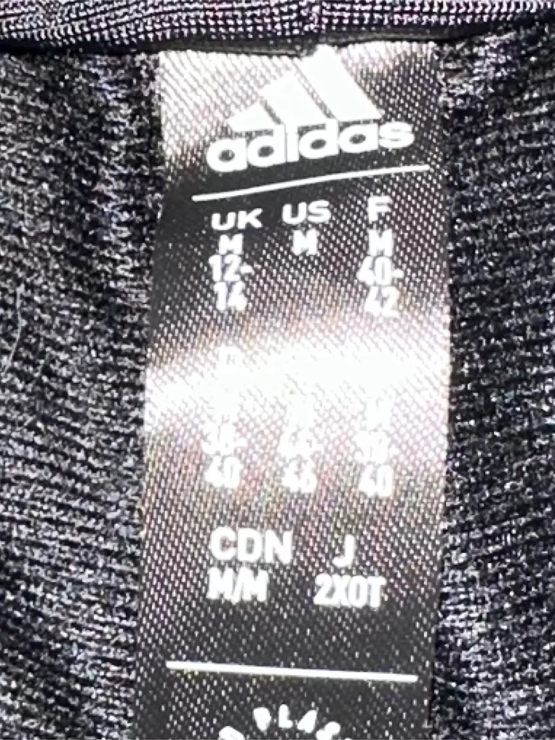 $15-New-Adidas Black Joggers Size M - photo 4