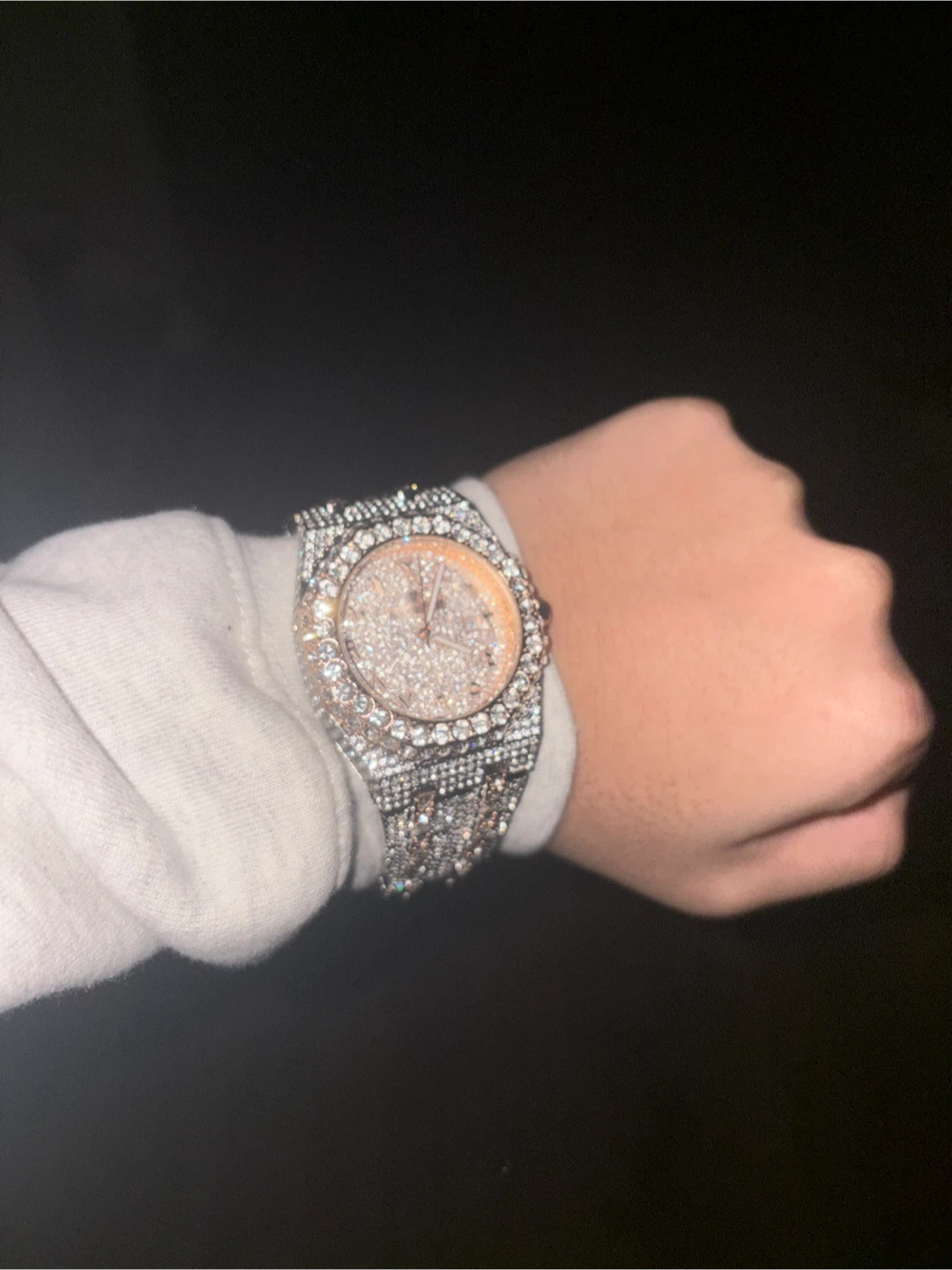 ✨Bust Down AP Mossinte watch 💎⌚️ - photo 2