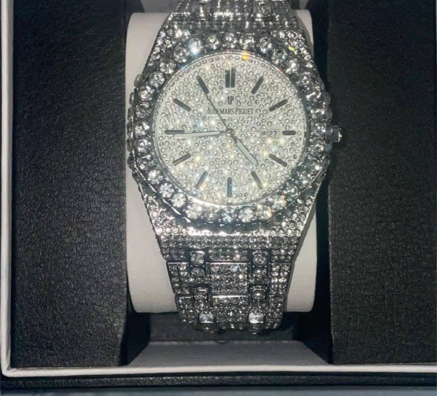 ✨Bust Down AP Mossinte watch 💎⌚️ - photo 5