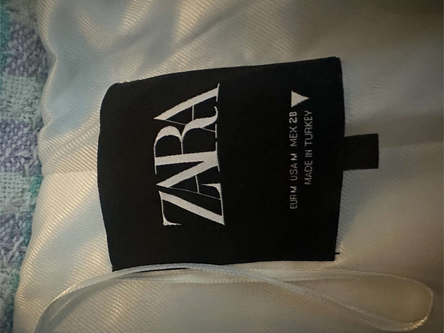 Zara Plaid Tweed Jacket - Size M - photo 4