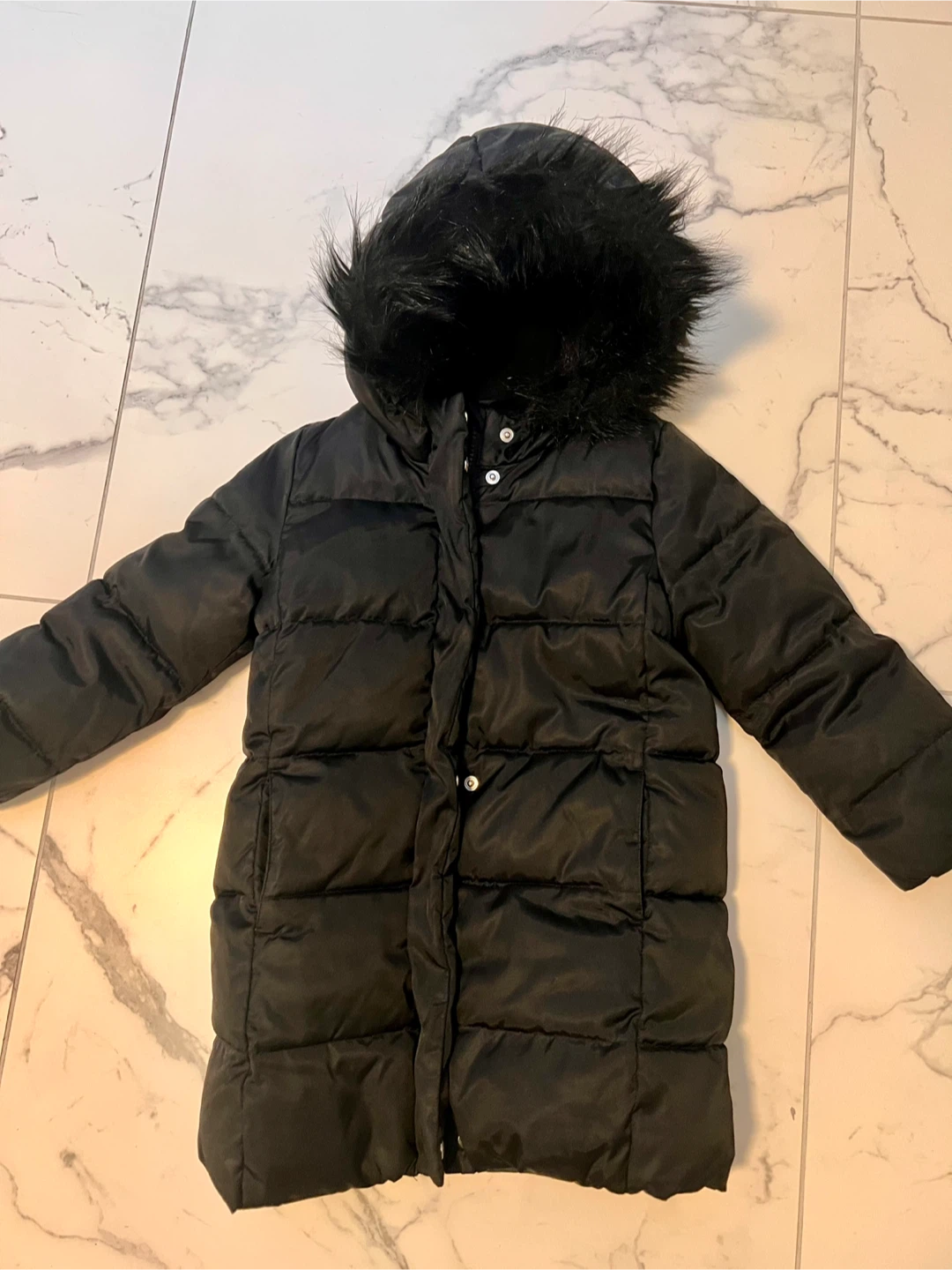 Baby Gap Black Puffer Coat - Size 5 Toddler