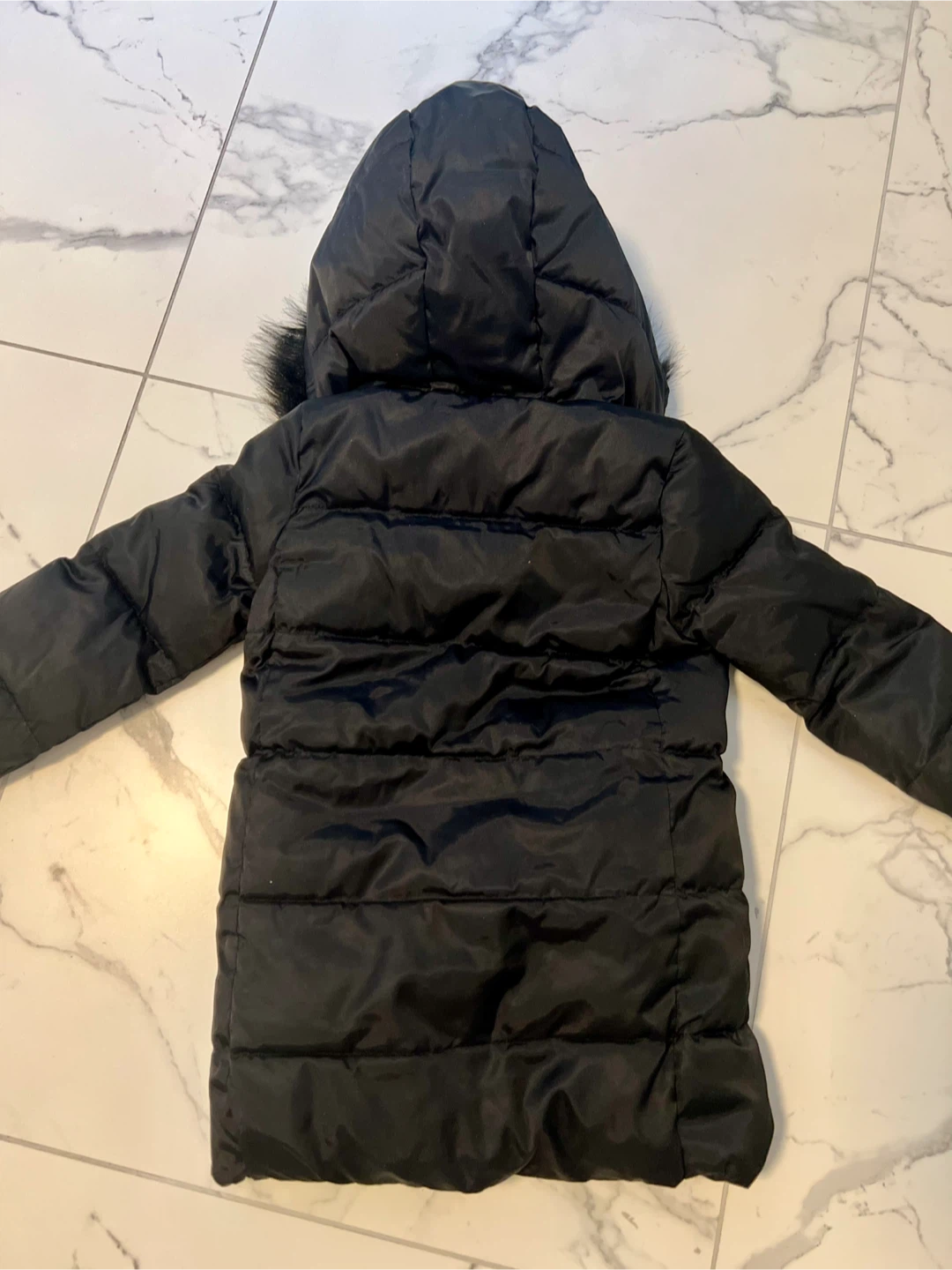Baby Gap Black Puffer Coat - Size 5 Toddler - photo 3
