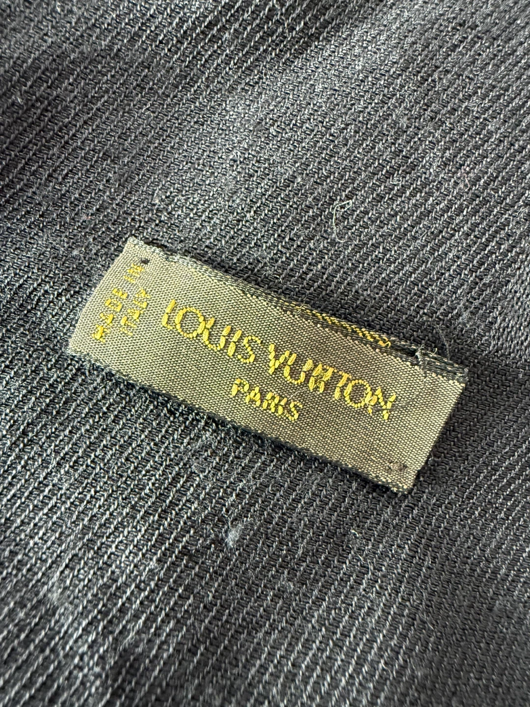 Louis Vuitton Chale Monogram wool scarf