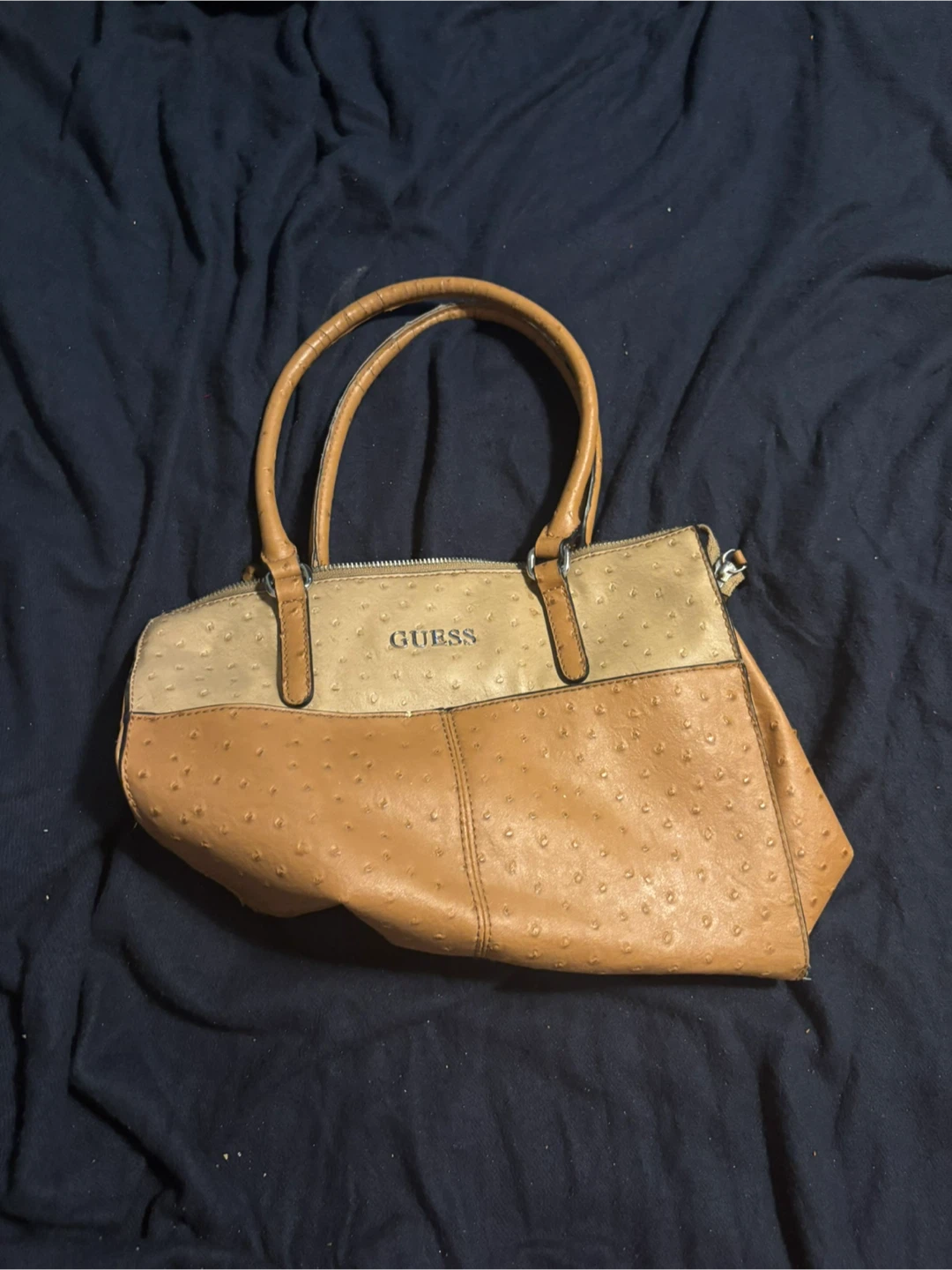 Guess Two-Tone Satchel