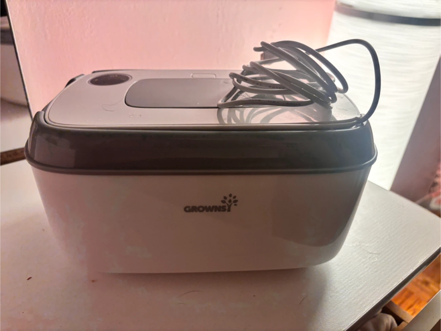 Growns baby wipes warmer
