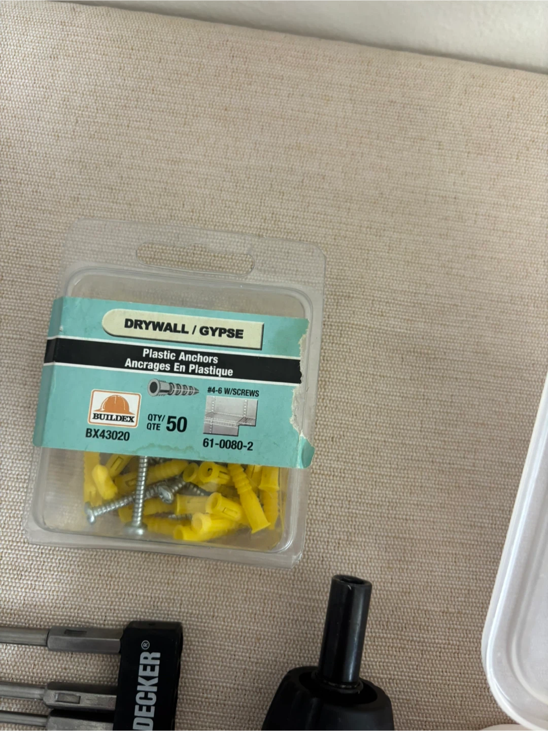 Screws & Anchors and Alkaline Screwdriver - photo 4