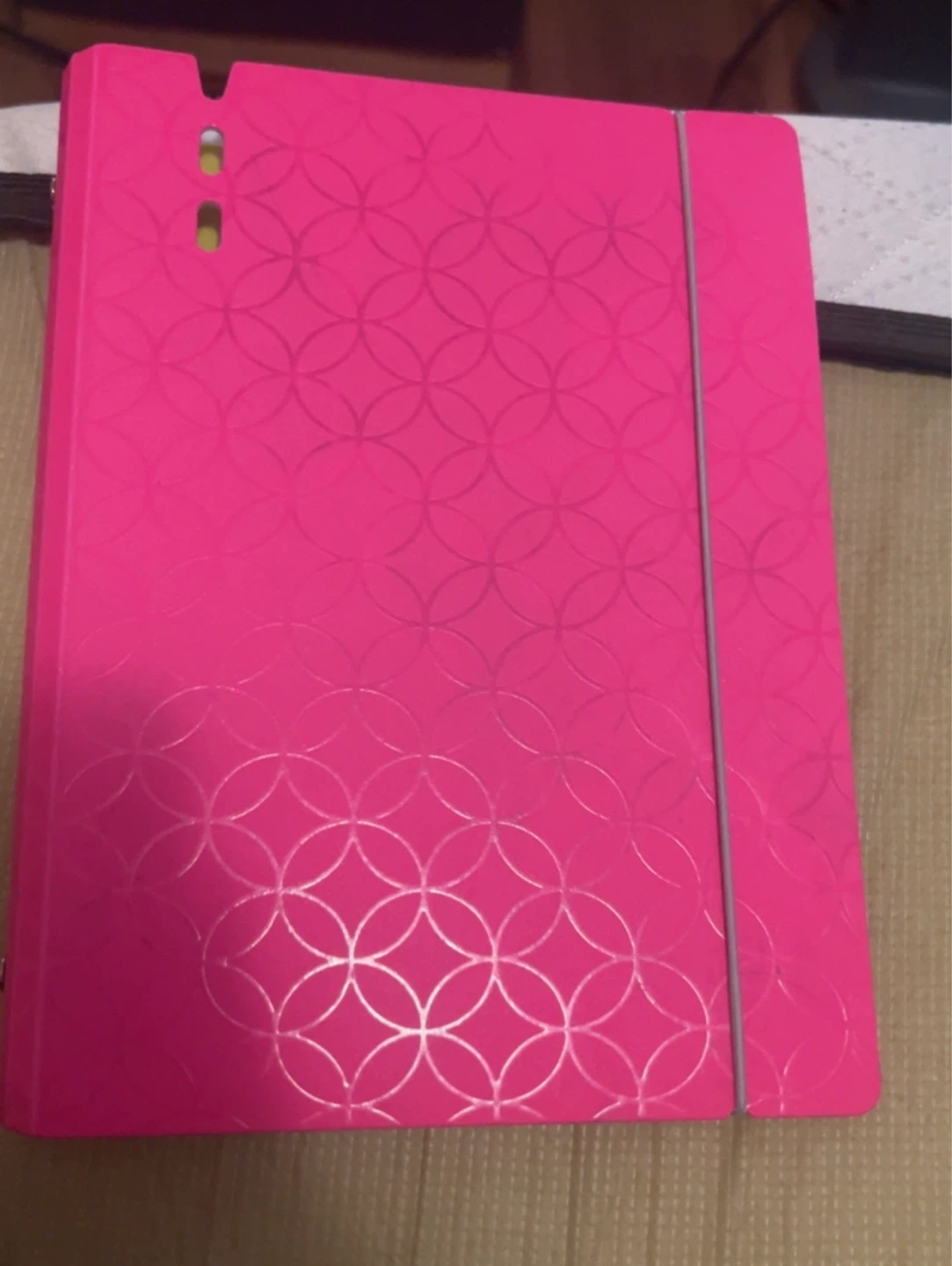 Used Pink Planner Binder $5