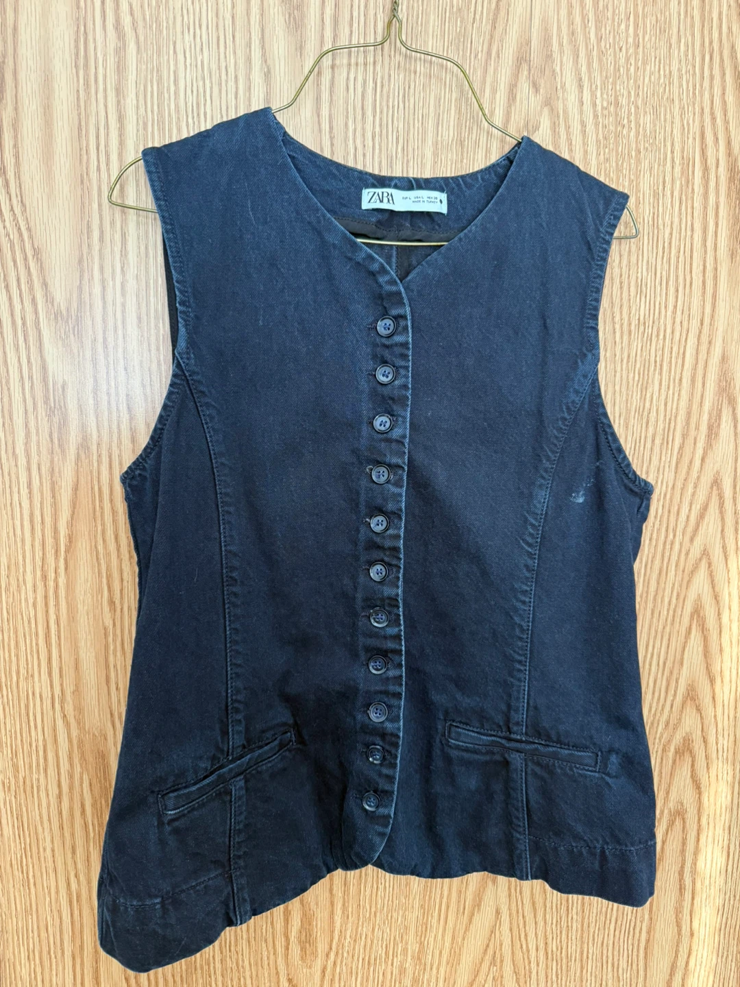 Zara Denim Vest - Size L
