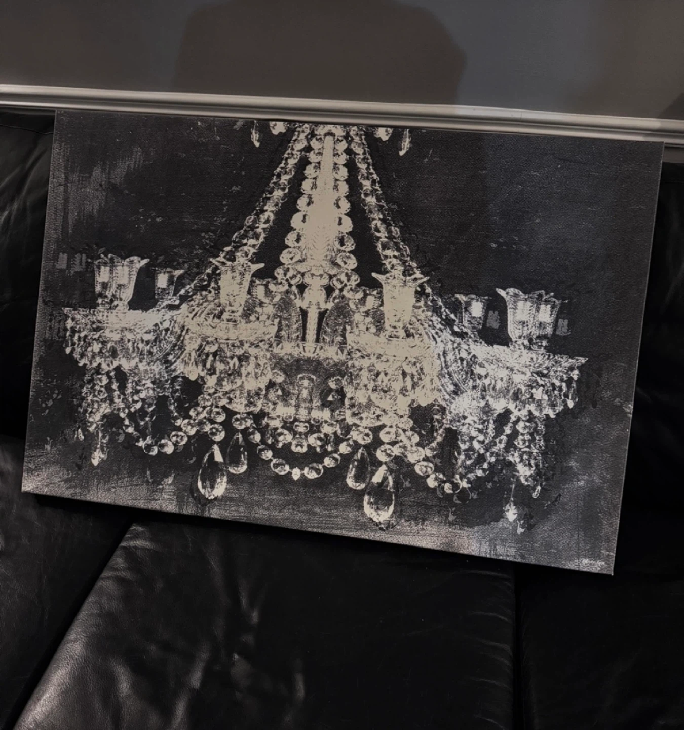 Oliver Gal Chandelier Canvas Wall Art