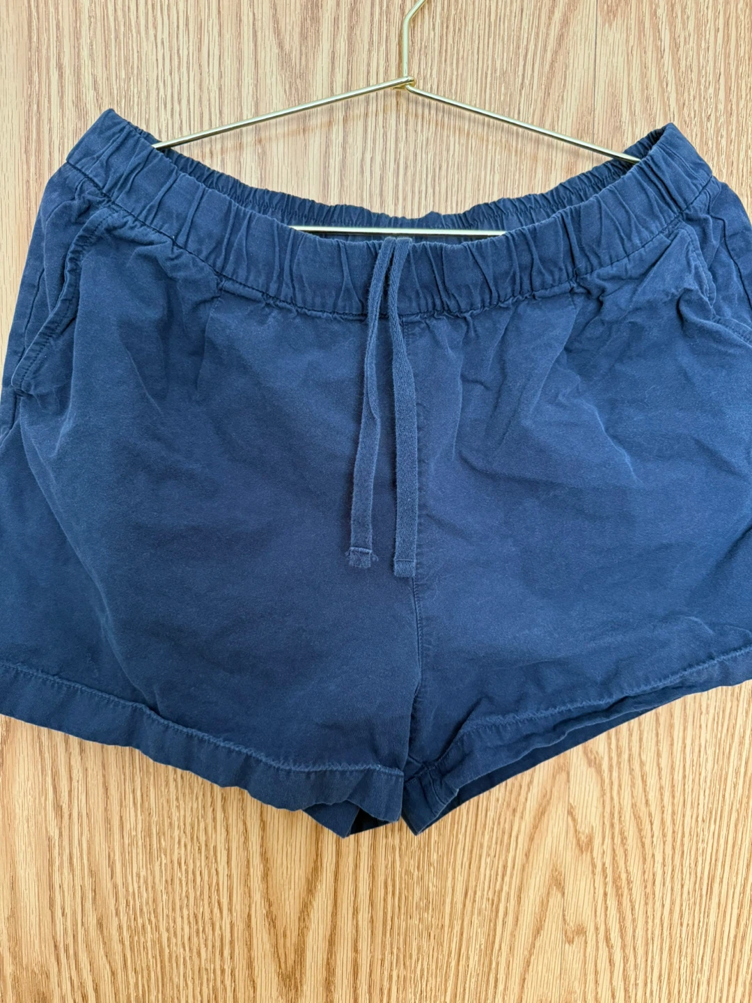Uniqlo Blue Cotton Shorts - Size M