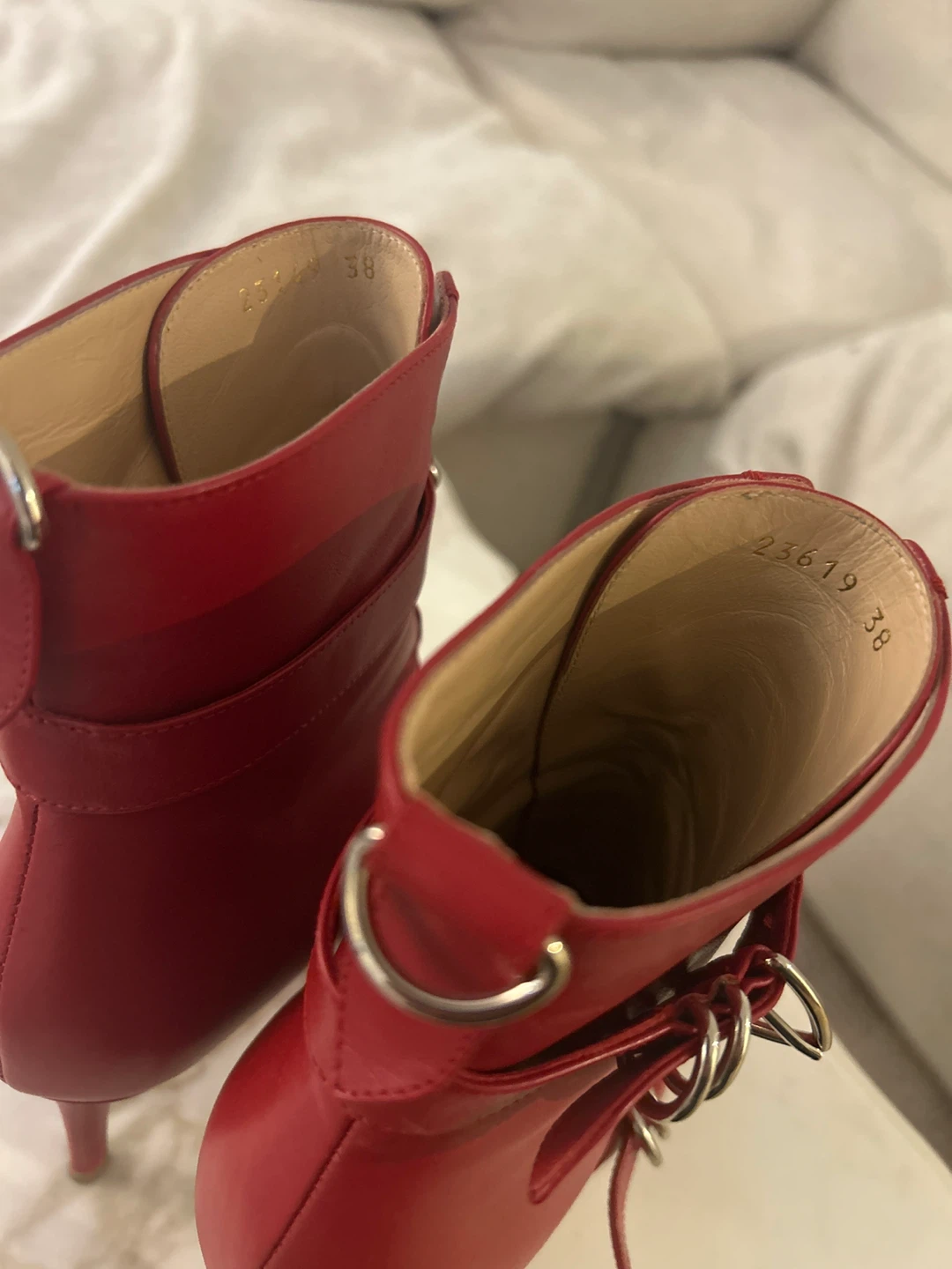 Giamrito Rossi Red Zip Boot - photo 3