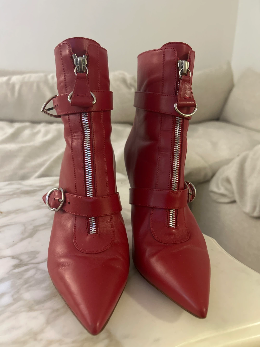 Giamrito Rossi Red Zip Boot - photo 5