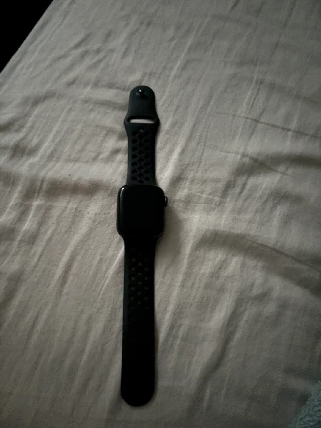 Apple Watch with Black Band