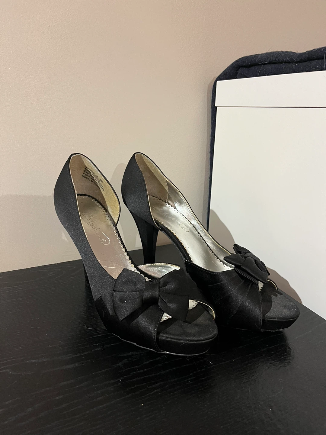 Black Michelangelo heels