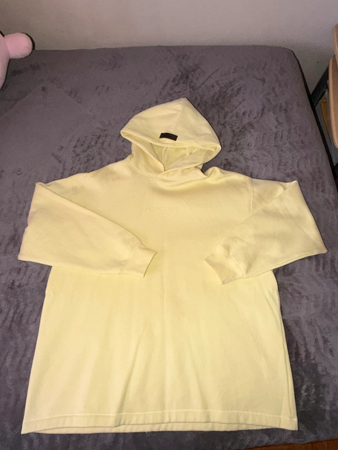 Essentials Fear of God Yellow Hoodie