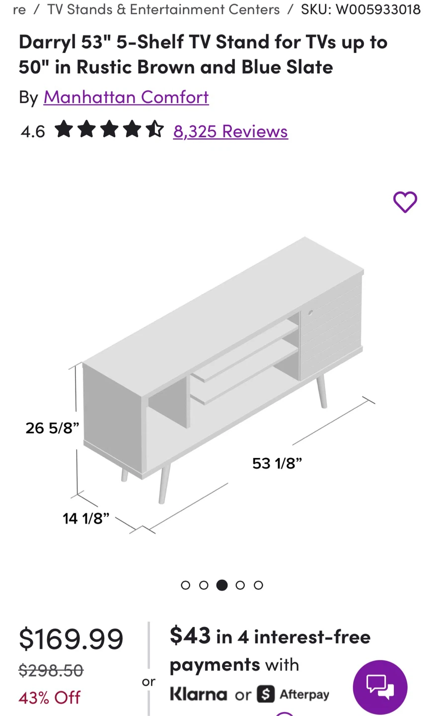 TV stand, media console - photo 3