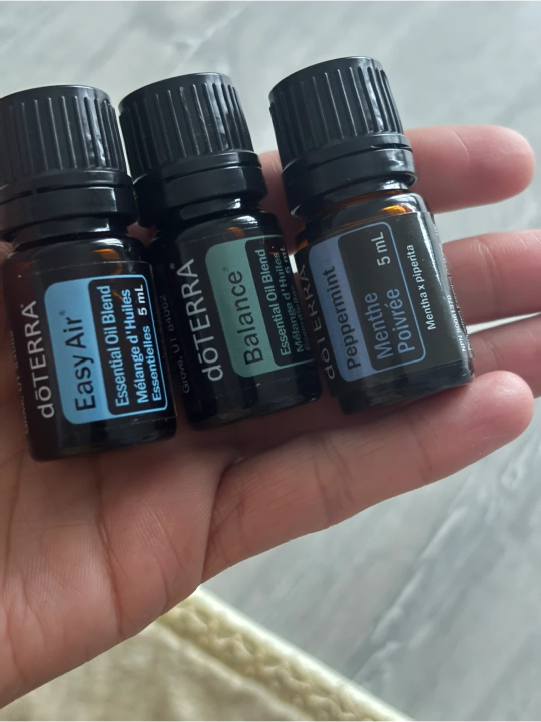 doTERRA Essential Oil Blend - Easy Air, Balance, Peppermint