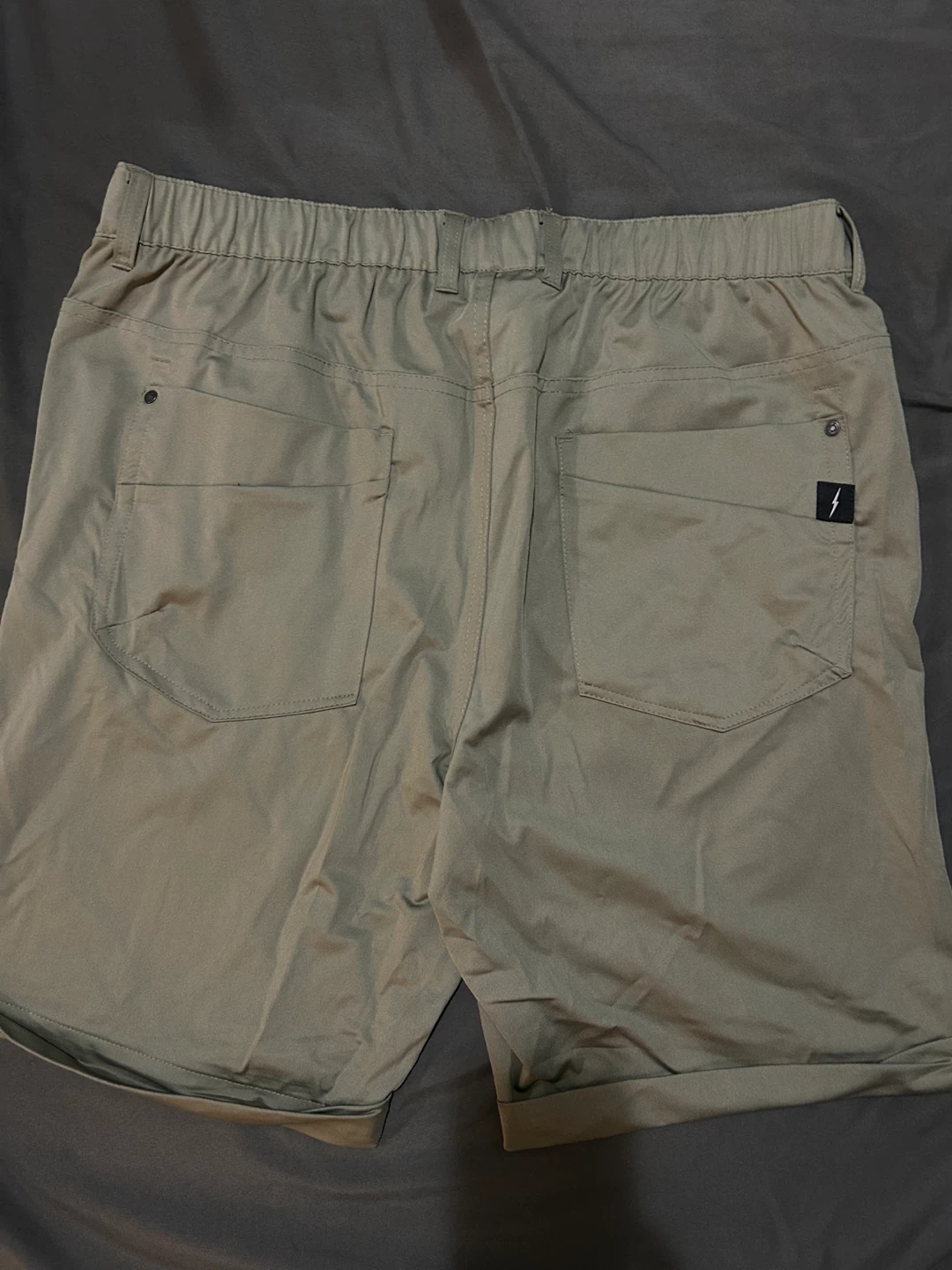 DNM WORKS olive green shorts - Size L - photo 2
