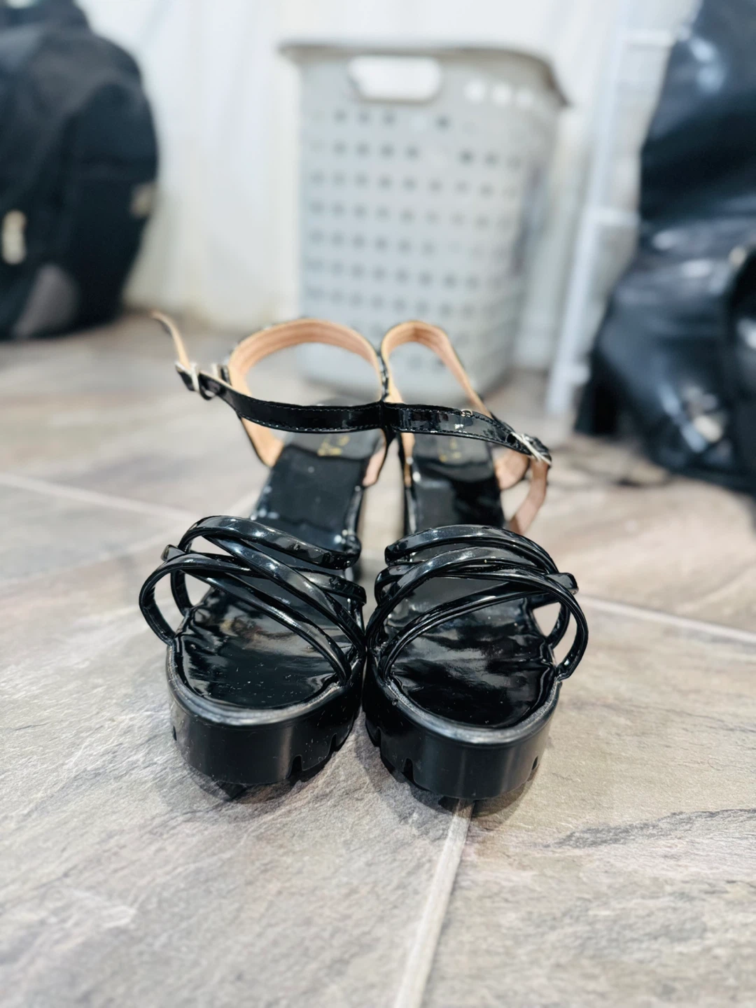 Black Platform Heels