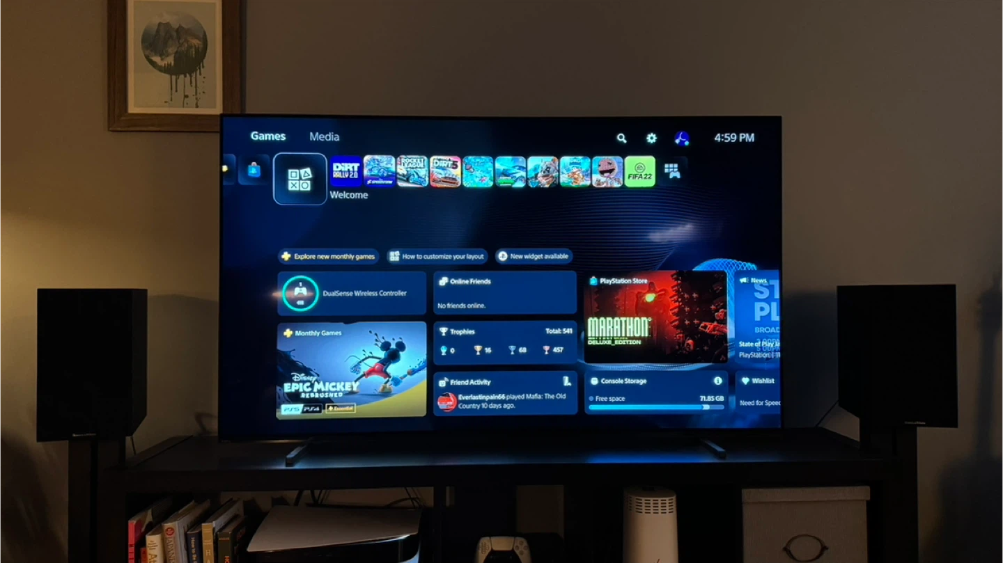 PlayStation 5 With 1TB Storage Upgrade and Controllers - photo 4