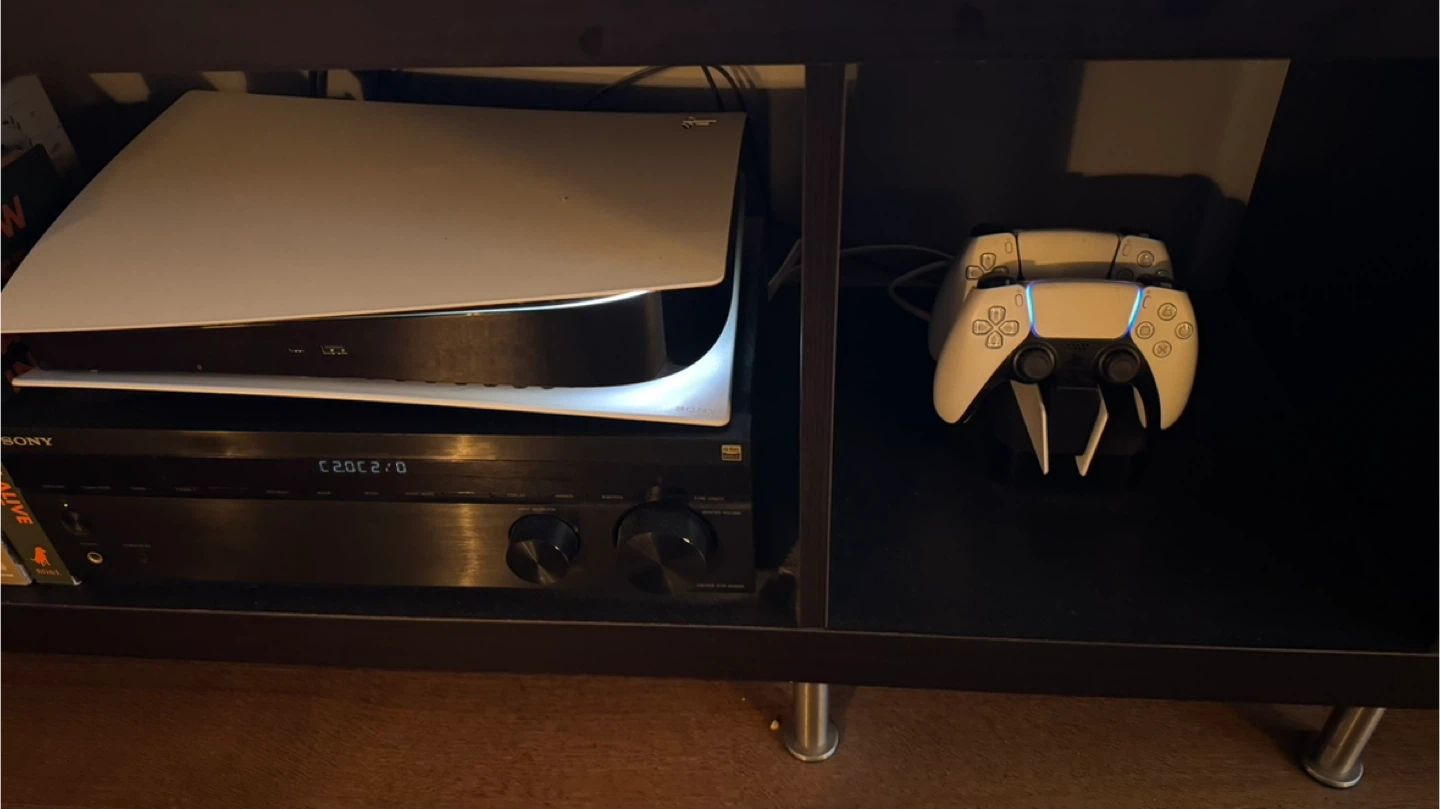 PlayStation 5 With 1TB Storage Upgrade and Controllers