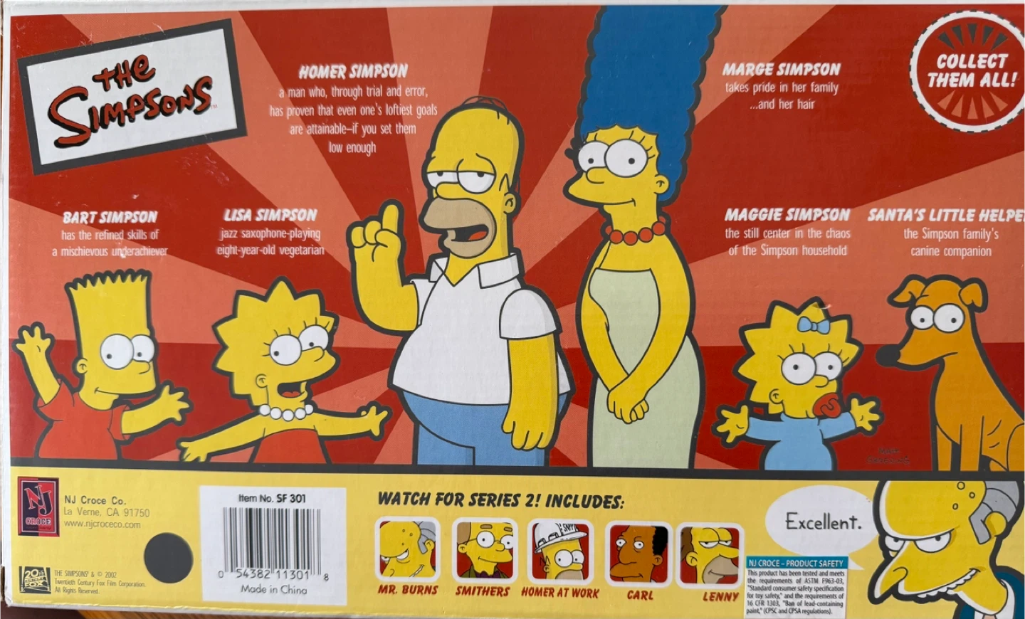 The Simpsons Bendable Poseable Figure Set - photo 2