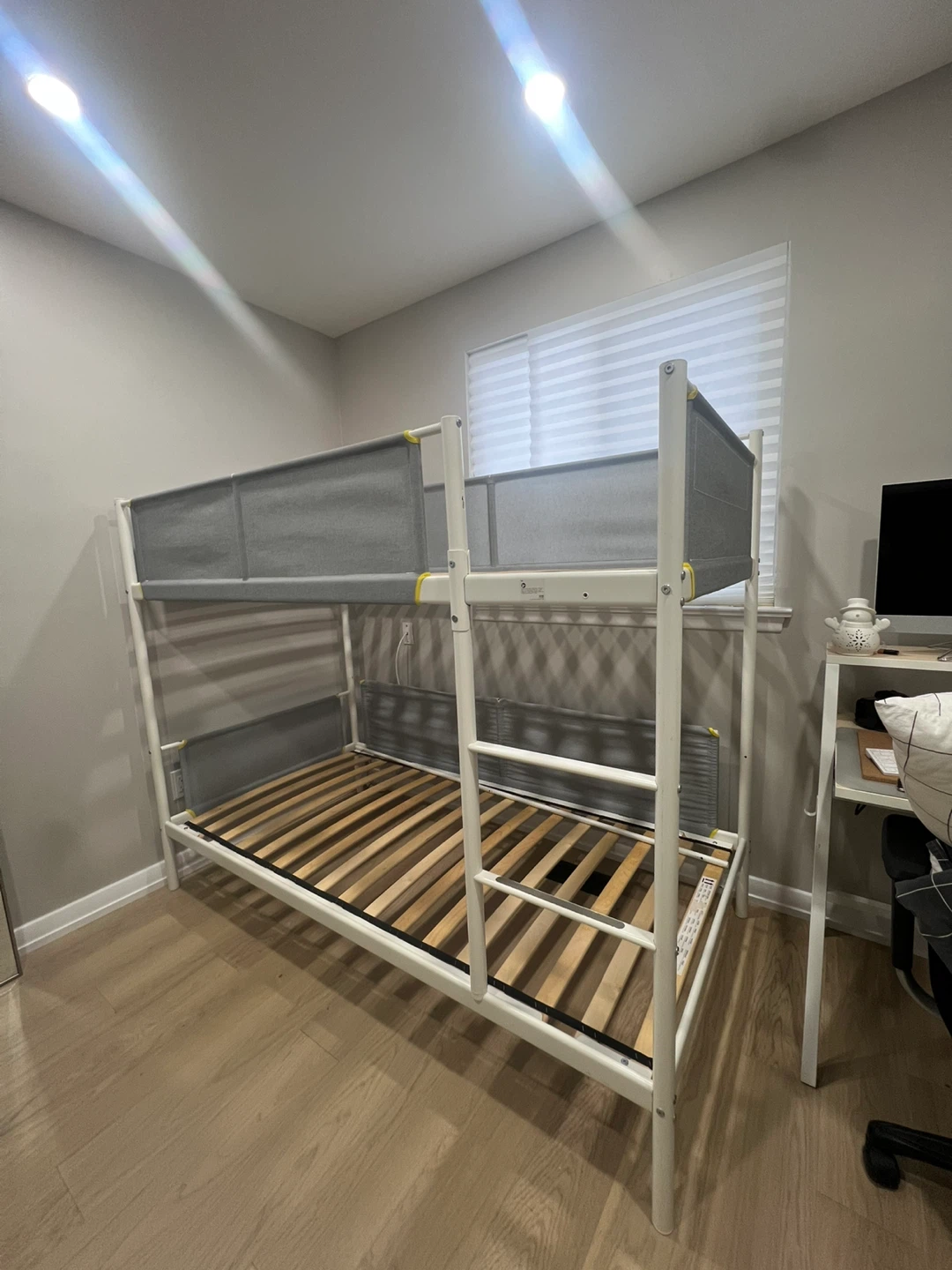 IKEA MYDAL Bunk Bed Frame - White