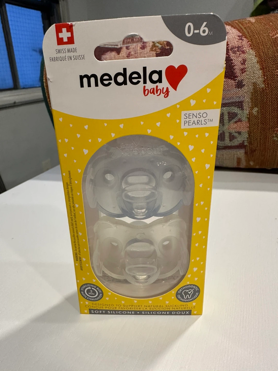 Medela Baby Pacifiers, 0-6 Months, New