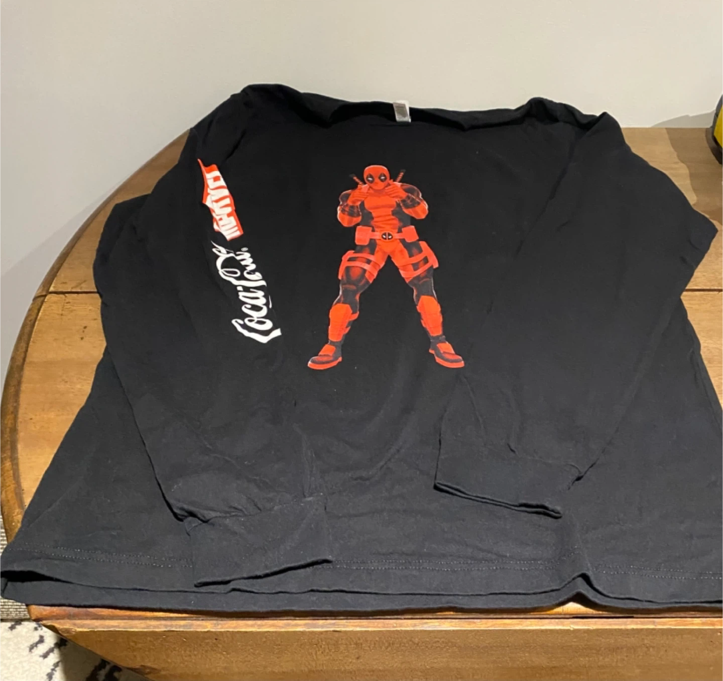 Deadpool Marvel Coca-Cola Long Sleeve