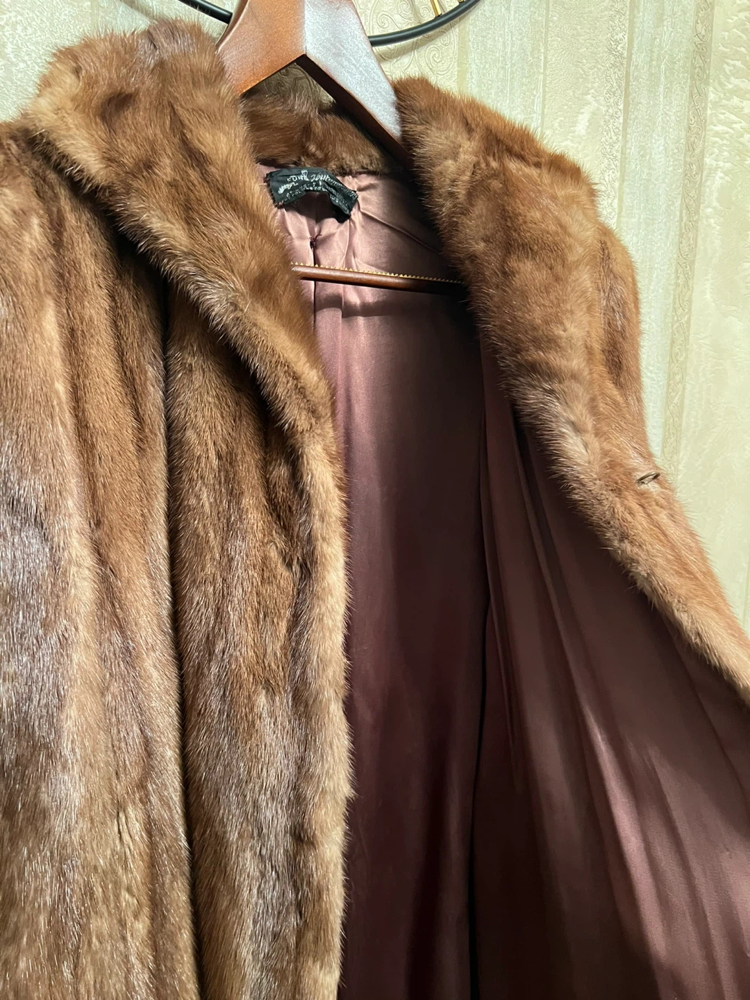 Brown Mink Fur Coat - photo 5