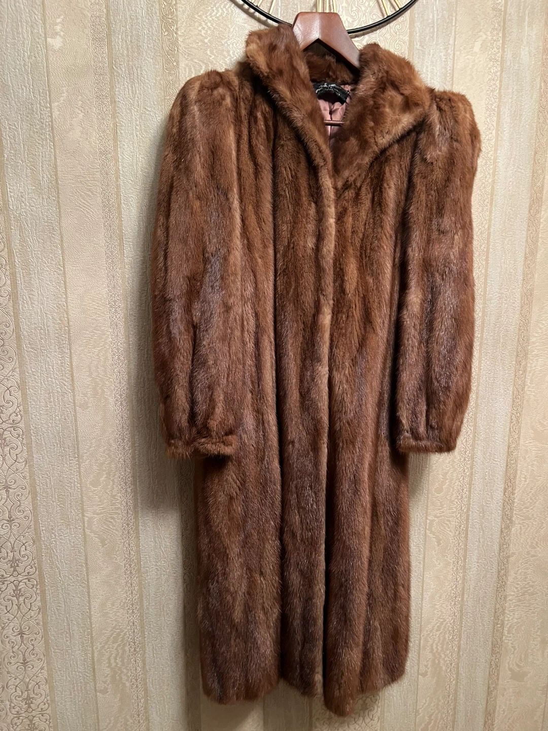 Brown Mink Fur Coat