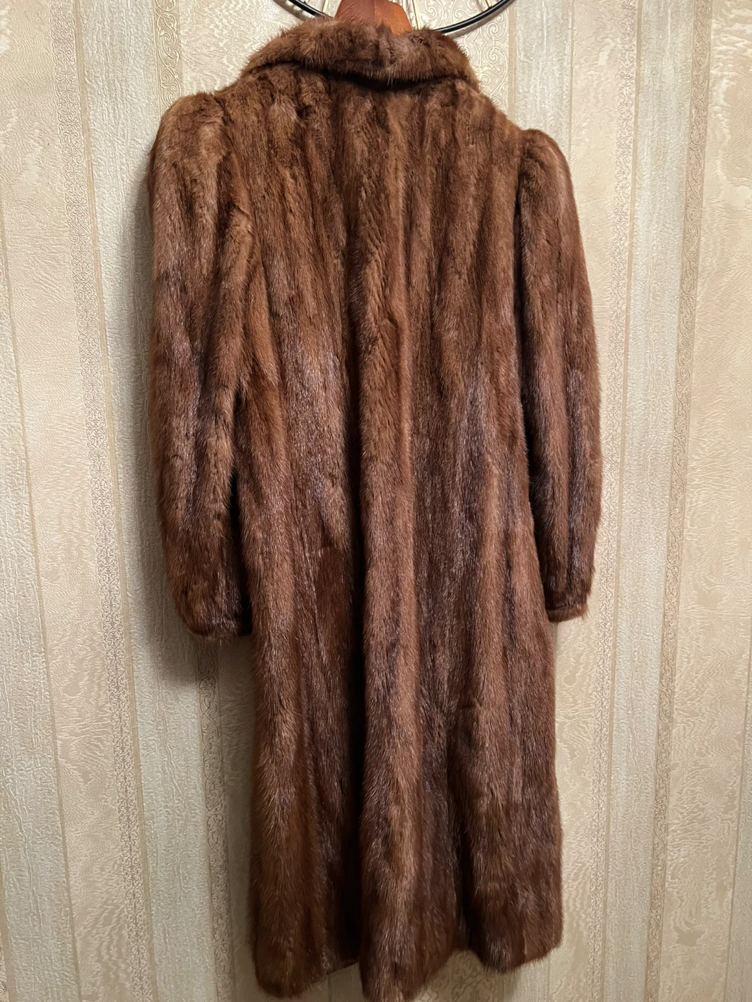 Brown Mink Fur Coat - photo 3