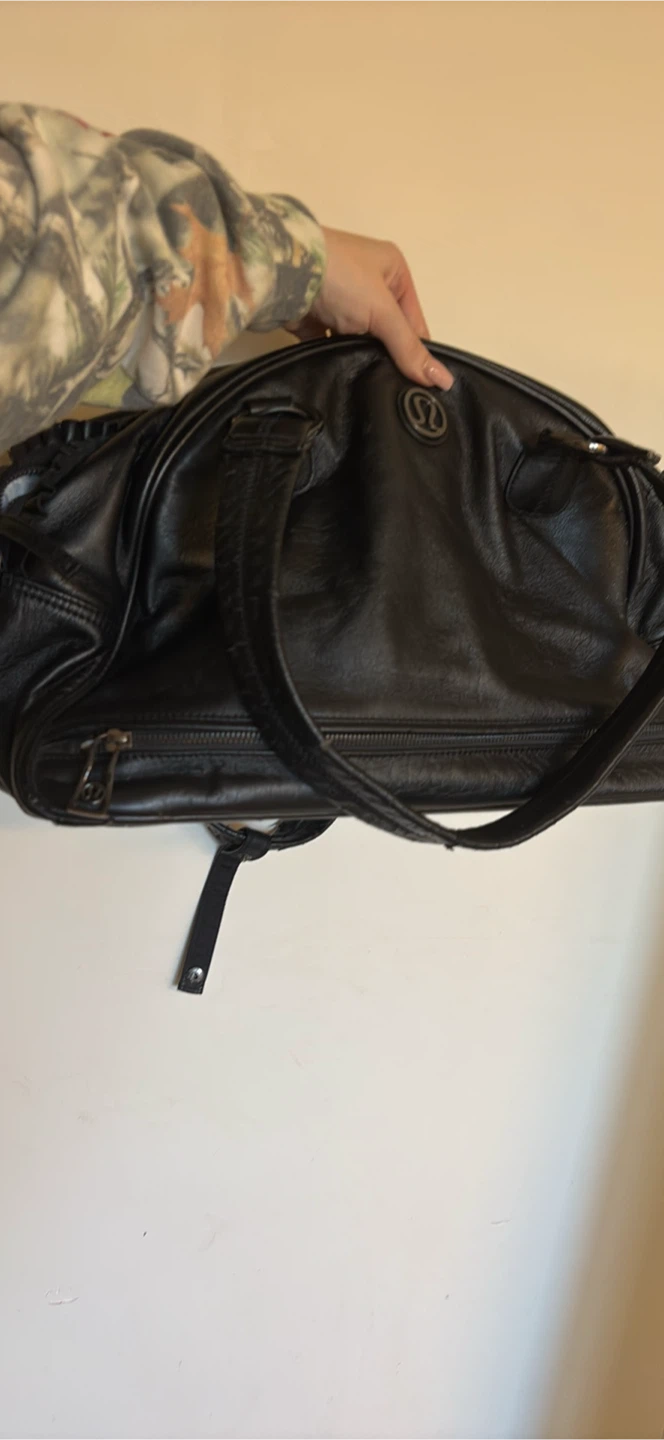 Lululemon Black Gym Bag