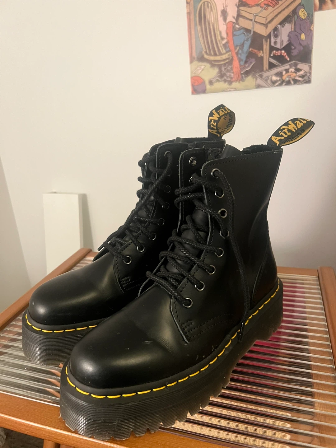 Dr. Martens Jaden Platform Boots, US Size Women’s 9 - photo 2