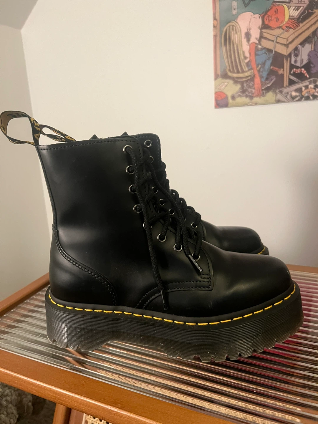 Dr. Martens Jaden Platform Boots, US Size Women’s 9 - photo 3