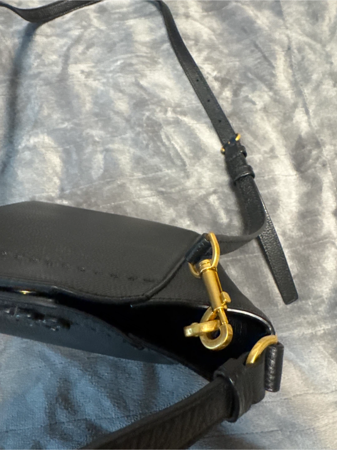 Tory Burch Black Pebbled Leather Crossbody Bag - photo 3