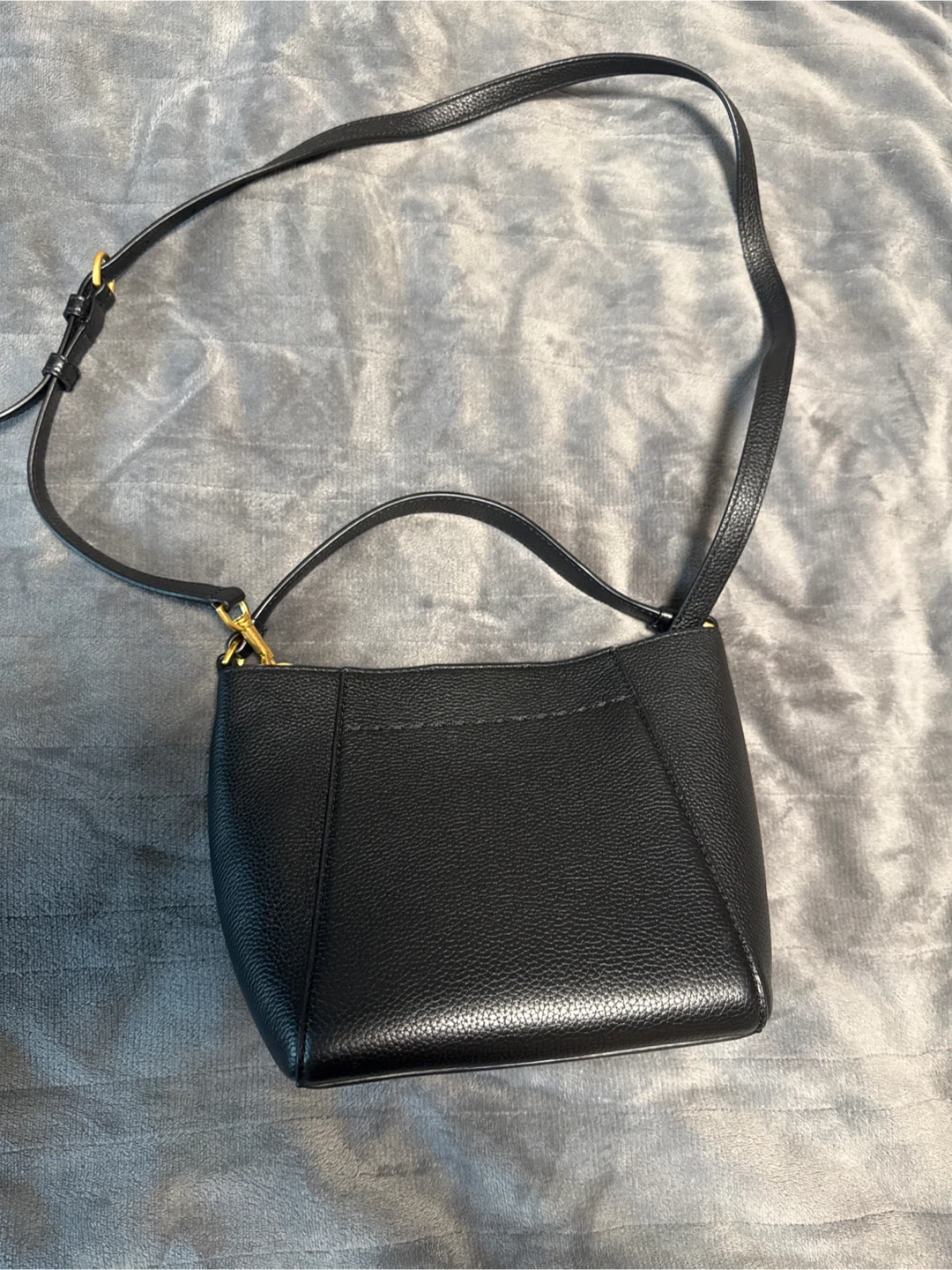 Tory Burch Black Pebbled Leather Crossbody Bag - photo 4