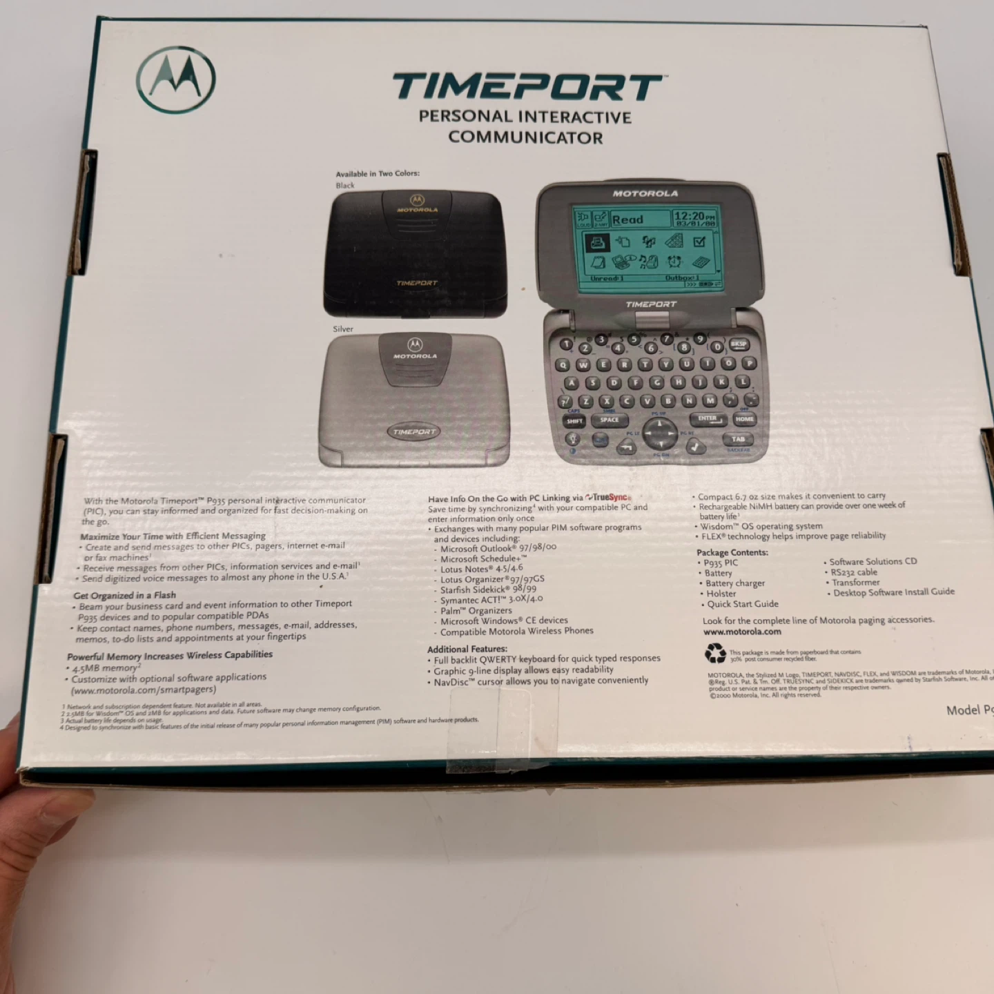 Motorola Timeport P935 Personal Interactive Communicator /new - photo 5