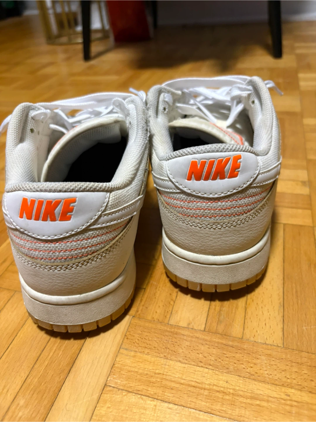 Nike Dunk Low Cream/White US 10.5 - photo 5