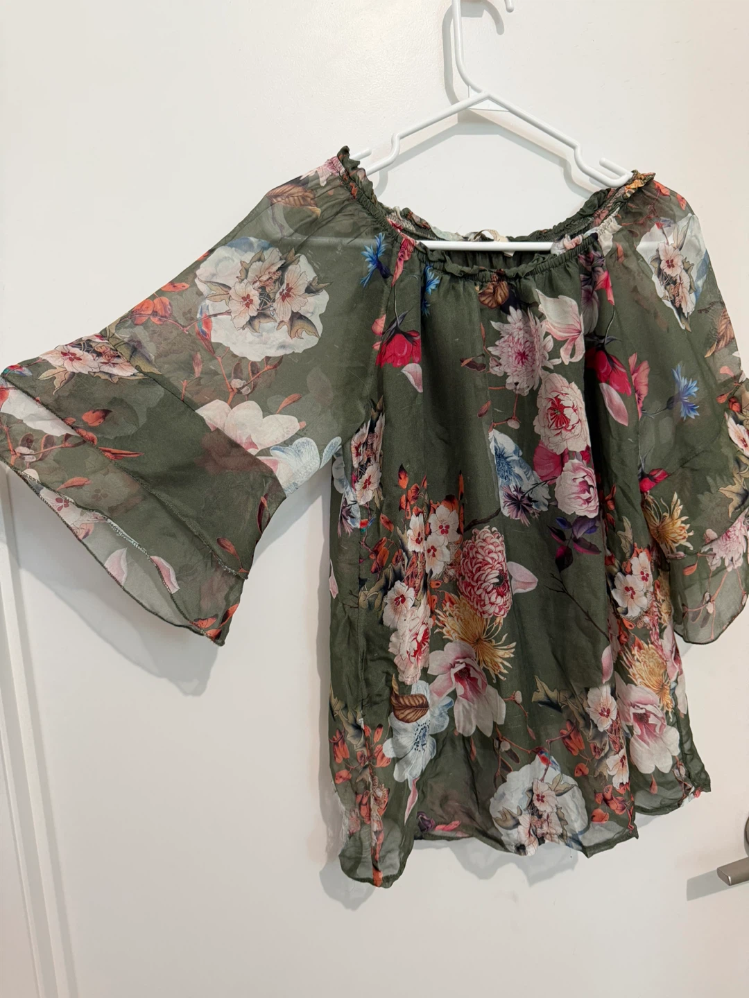 Bellembra Floral Blouse - Size Small - photo 2
