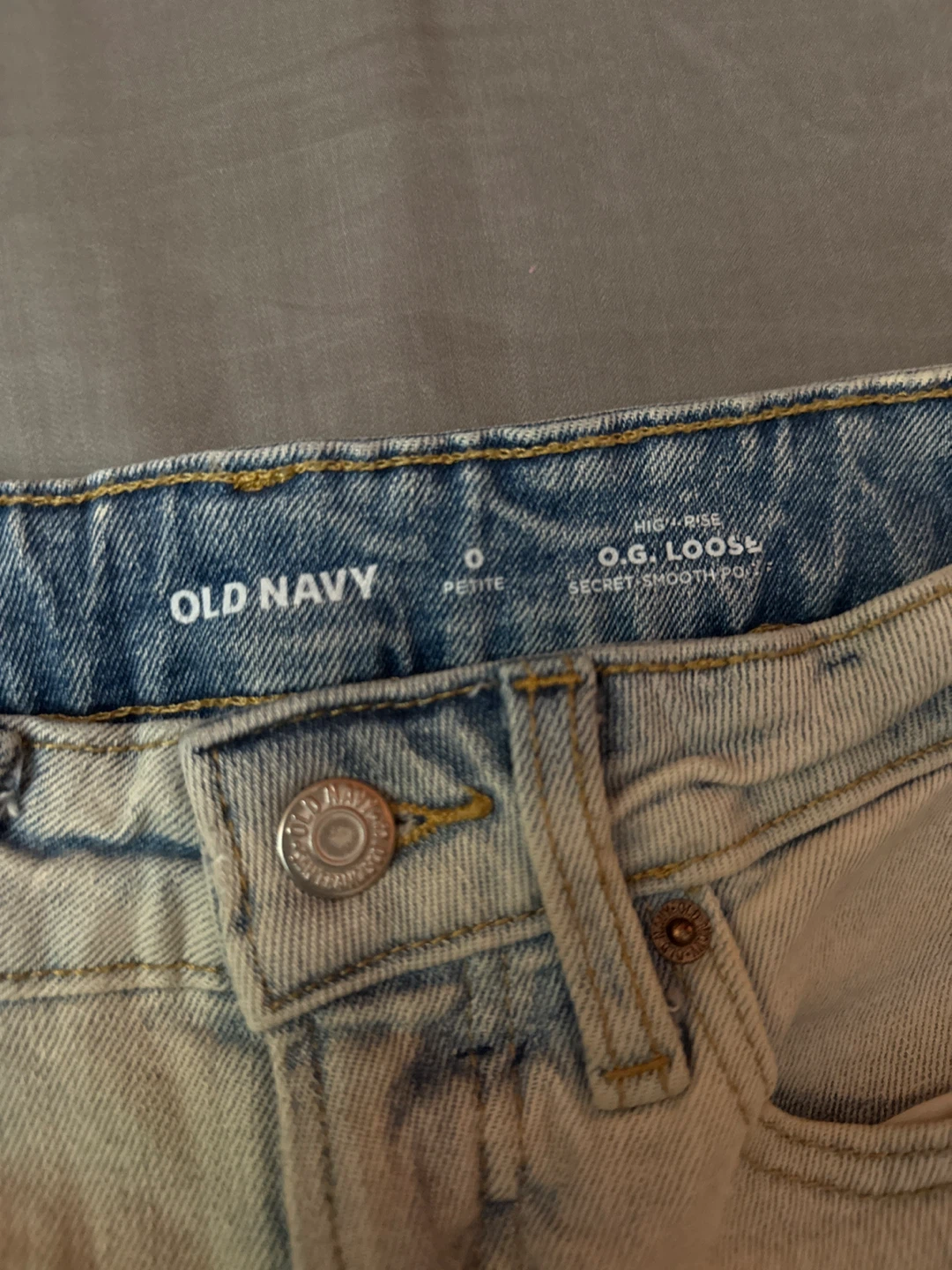Old Navy O.G. Loose Jeans - Size 0 Petite - photo 3