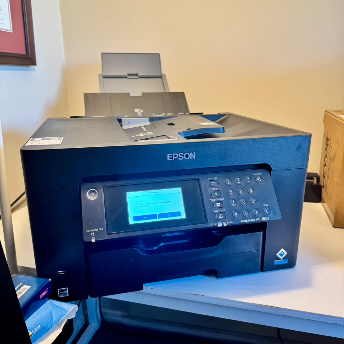 Epson WorkForce Pro WF-7820 Wireless Wide-format Printer